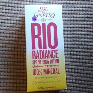 SOL DE JANEIRO Rio Radiance SPF 50 Body Lotion NIB